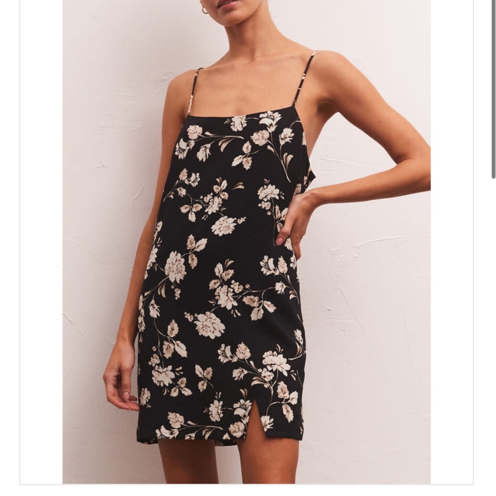 Z Supply Floral Mini Slip Dress
